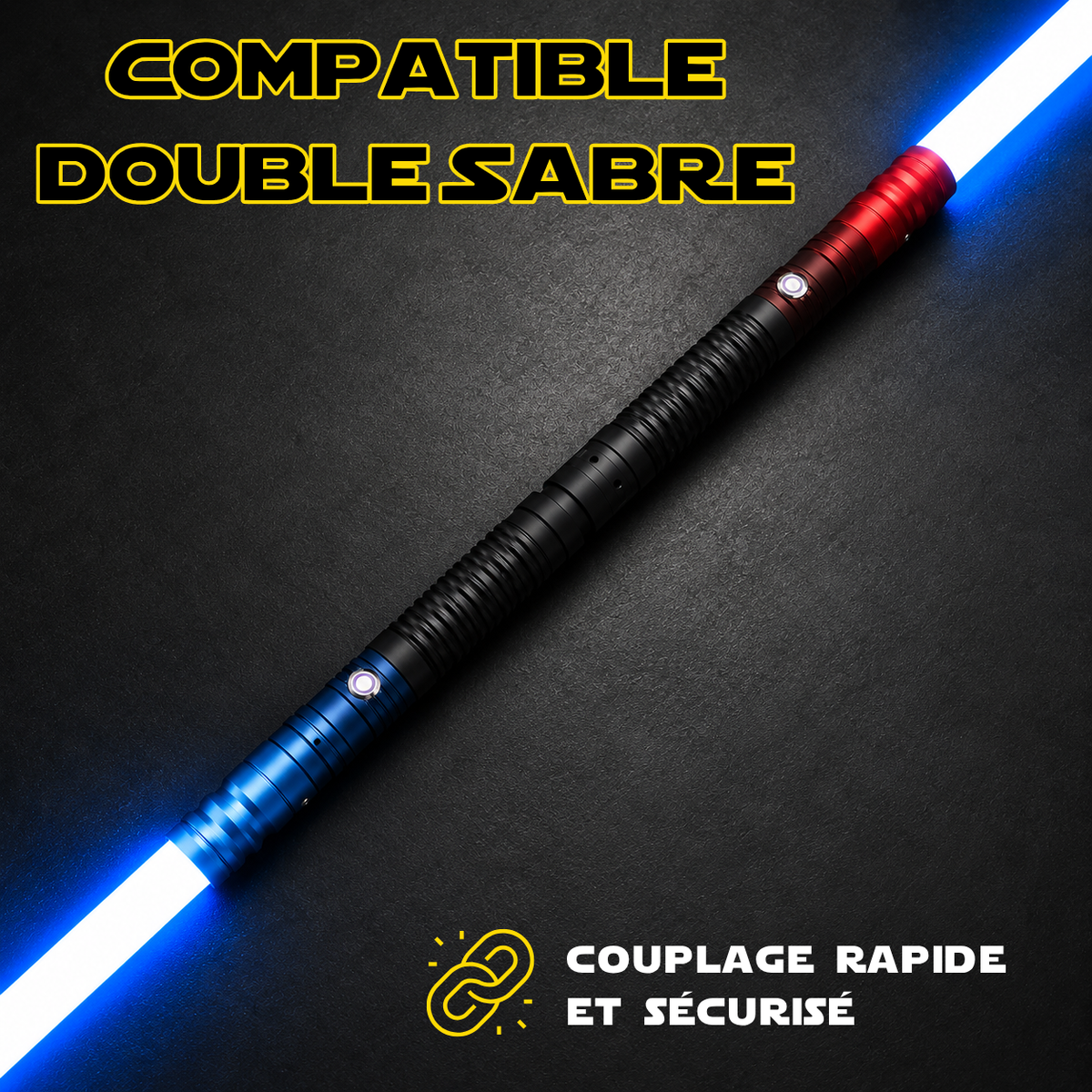 Sabre Laser Jedi – Manches Colorés