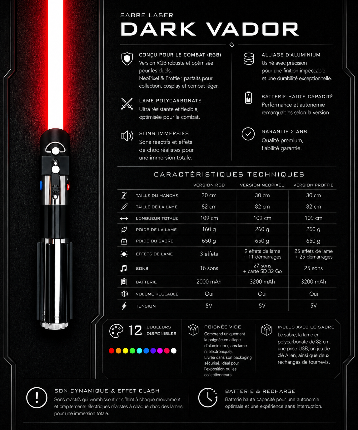 Sabre Laser Dark Vador